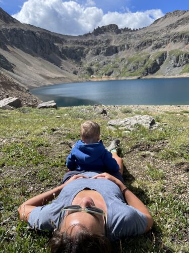 Blue Lake near Telluride, CO